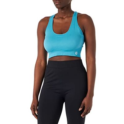 Dare 2b Dont Sweat It Bra Women Brassière Femme, Dragfly/Drfl, XS, Capri Blue, XS Dare 2b Dont Sweat It Bra Women Brassière Femme, Dragfly/Drfl, XS, Capri Blue, XS