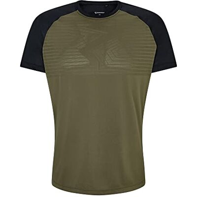 ZIENER NABALIS 46 - T-Shirt, Vert, Homme Sportif ZIENER NABALIS 46 - T-Shirt, Vert, Homme Sportif