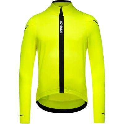 Maillot GOREWEAR Spinshift Thermo à manches longues - Jaune néon Maillot GOREWEAR Spinshift Thermo à manches longues - Jaune néon