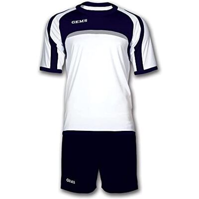 GEMS Kansas Tracksuit Mixte, White/Black/Gray, 4XS GEMS Kansas Tracksuit Mixte, White/Black/Gray, 4XS