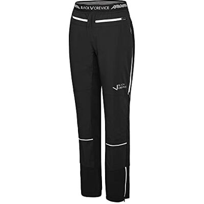 Black Crevice Pantalon de ski pour femme Noir/blanc Taille 46 Black Crevice Pantalon de ski pour femme Noir/blanc Taille 46