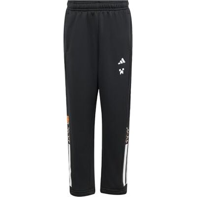 adidas unisex barn MINECRAFT TRAINING 3 STRIPES PANT, black/white, 5-6 Years adidas unisex barn MINECRAFT TRAINING 3 STRIPES PANT, black/white, 5-6 Years