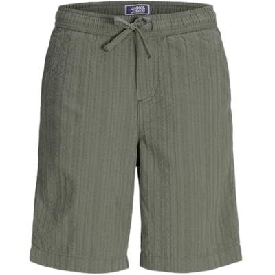 JACK & JONES Jpstjaiden Tyson Jogger Short de jogging pour homme, vétiver, 12 ans, Vétiver, 152 JACK & JONES Jpstjaiden Tyson Jogger Short de jogging pour homme, vétiver, 12 ans, Vétiver, 152