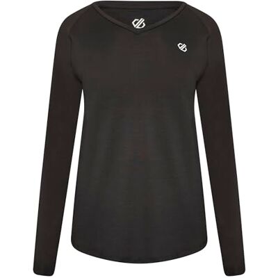 Dare 2b T-shirt de course à pied à manches longues pour femme Maillot de yoga Femme (lot de 1) Dare 2b T-shirt de course à pied à manches longues pour femme Maillot de yoga Femme (lot de 1)