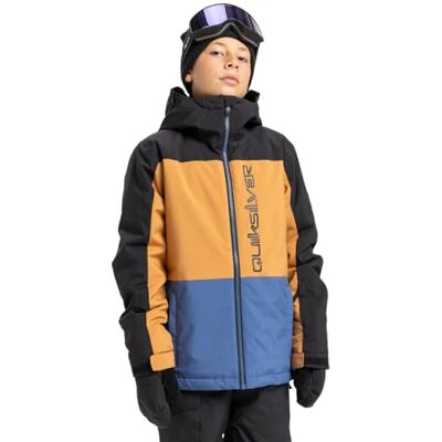 Quiksilver Veste de Snow Side Hit Block Jacket Bleu 8 Quiksilver Veste de Snow Side Hit Block Jacket Bleu 8