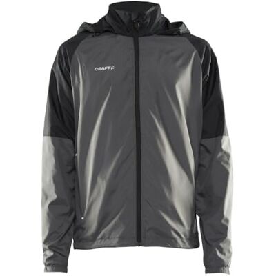 Craft 1913386 Core Unify Wind Jacket - Homme Granite/Noir Veste de Vent Craft 1913386 Core Unify Wind Jacket - Homme Granite/Noir Veste de Vent