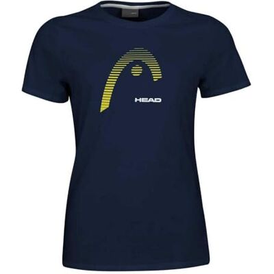 HEAD Club LARA T-Shirt Femmes, 2XL, Blanc/Orange, XXL HEAD Club LARA T-Shirt Femmes, 2XL, Blanc/Orange, XXL