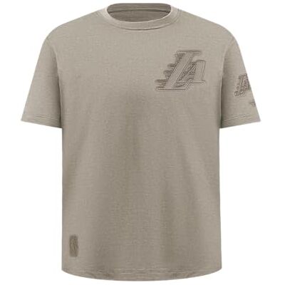 Pro Standard Big Boys NBA T-shirt à manches courtes en coton neutre, taupe, M Pro Standard Big Boys NBA T-shirt à manches courtes en coton neutre, taupe, M