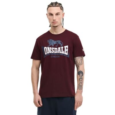 Lonsdale Lion Two Tone T-shirt Homme (lot de 1) Lonsdale Lion Two Tone T-shirt Homme (lot de 1)