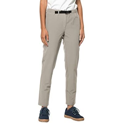 Jack Wolfskin Summer Lifestyle Pants W Mous, Dusty Grey, W40 Femme Jack Wolfskin Summer Lifestyle Pants W Mous, Dusty Grey, W40 Femme