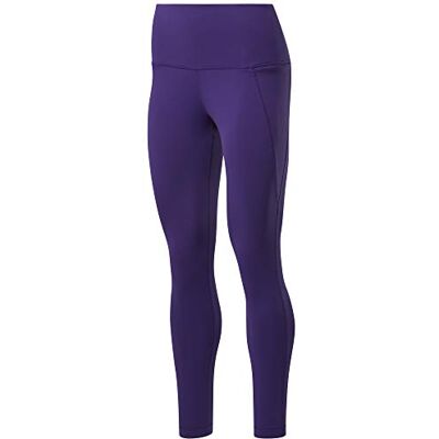 Reebok TS Lux Highrise Tight in Leggings Femme, Violet, XS Reebok TS Lux Highrise Tight in Leggings Femme, Violet, XS