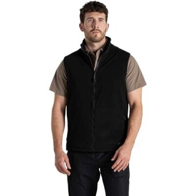 Craghoppers Expert Corey Gilet sans manches en polaire pour homme, Noir, XS Craghoppers Expert Corey Gilet sans manches en polaire pour homme, Noir, XS