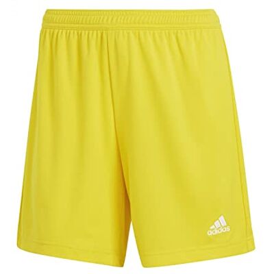 adidas Femme Entrada 22 Shorts, Team Yellow, XL adidas Femme Entrada 22 Shorts, Team Yellow, XL