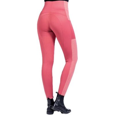 HKM Legging d'équitation en silicone style maille pour femme Framboise Taille 34/36, framboise, 62-64 HKM Legging d'équitation en silicone style maille pour femme Framboise Taille 34/36, framboise, 62-64