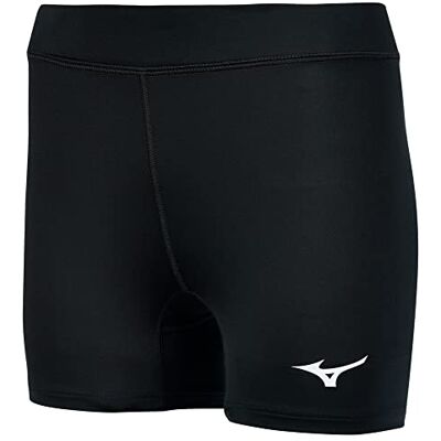 Mizuno Short pour femme, Noir, XXS Mizuno Short pour femme, Noir, XXS