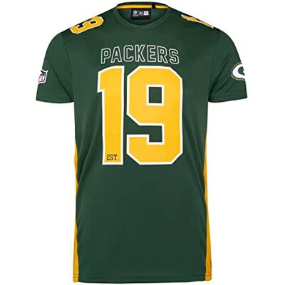 New Era NFL T-shirt américain avec logo de l'équipe de football américain New Era NFL T-shirt américain avec logo de l'équipe de football américain