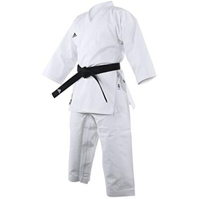 adidas Wkf Club Kimono de Karaté pour Étudiants en Arts Martiaux 237 Ml WKF Club Karaté uniforme 226,8 g Homme adidas Wkf Club Kimono de Karaté pour Étudiants en Arts Martiaux 237 Ml WKF Club Karaté uniforme 226,8 g Homme