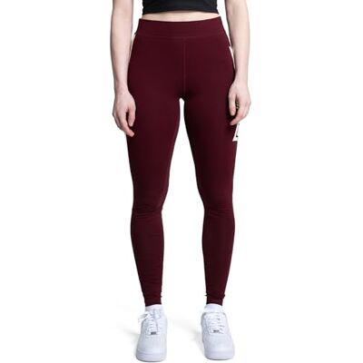 Lonsdale Legging pour femme LOWSTOFT, Oxblood/écru, M Lonsdale Legging pour femme LOWSTOFT, Oxblood/écru, M