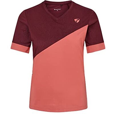 Maillot Ziener Nahalá Rose Poussière - Maillot de cyclisme Maillot Ziener Nahalá Rose Poussière - Maillot de cyclisme