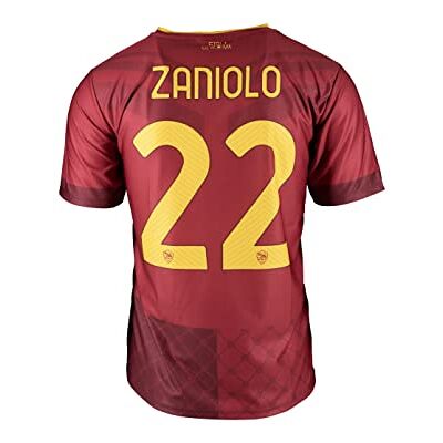 AS Roma Home Zaniolo Maillot Home Réplique Mixte enfant AS Roma Home Zaniolo Maillot Home Réplique Mixte enfant