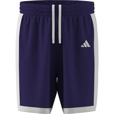 adidas Homme Mens Pulse Speed Bball Short Shorts, team colleg purple/white, XL adidas Homme Mens Pulse Speed Bball Short Shorts, team colleg purple/white, XL