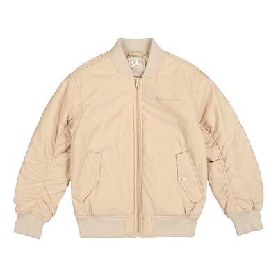 Champion Veste bomber pour fille, Marron (MS016), 7-8 ans Champion Veste bomber pour fille, Marron (MS016), 7-8 ans