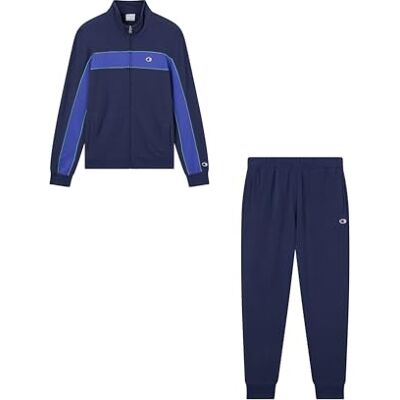 Champion Men-Sweatsuit Combinaison Bleu (BS561), S Homme Champion Men-Sweatsuit Combinaison Bleu (BS561), S Homme