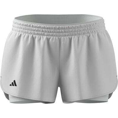 adidas Femme Tennis Climacool 2In1 Match Shorts, white, L adidas Femme Tennis Climacool 2In1 Match Shorts, white, L