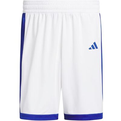 adidas Homme Mens Pulse Speed Bball Short Shorts, white/team royal blue, M adidas Homme Mens Pulse Speed Bball Short Shorts, white/team royal blue, M