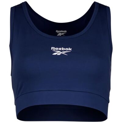 Reebok Piper Scoop Brassière pour femme Petit logo Reebok Piper Scoop Brassière pour femme Petit logo