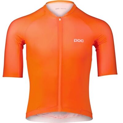 Maillot POC Pristine Orange Brillant - Maillot de cyclisme Maillot POC Pristine Orange Brillant - Maillot de cyclisme