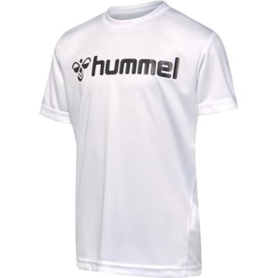 Hummel Logo Enfants Blanc 128 - T-Shirt Hummel Logo Enfants Blanc 128 - T-Shirt