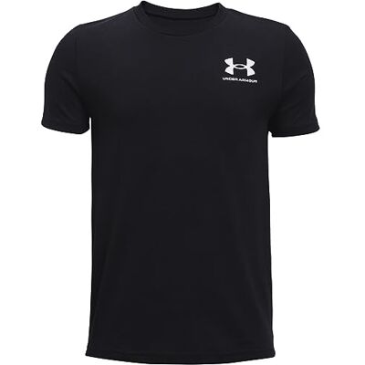 Under Armour UA Sportstyle Left Chest SS Chemise pour enfant Under Armour UA Sportstyle Left Chest SS Chemise pour enfant