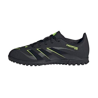 adidas Mixte enfant PREDATOR CLUB Turf Football Boots Kids, core black/carbon/lucid lemon, 38 EU adidas Mixte enfant PREDATOR CLUB Turf Football Boots Kids, core black/carbon/lucid lemon, 38 EU