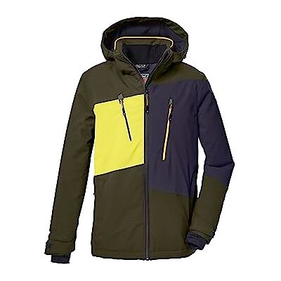 Killtec Ksw 174 Bys Ski Jckt Veste de ski/veste fonctionnelle avec capuche amovible et pare-neige, imperméable Boy´s Killtec Ksw 174 Bys Ski Jckt Veste de ski/veste fonctionnelle avec capuche amovible et pare-neige, imperméable Boy´s