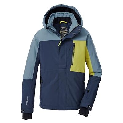 Killtec KSW 200 BYS SKI JCKT 43466-000 Veste de ski fonctionnelle avec capuche et jupe pare-neige pour garçon Bleu nuit/bleu fumé/violet foncé 176 Killtec KSW 200 BYS SKI JCKT 43466-000 Veste de ski fonctionnelle avec capuche et jupe pare-neige pour garçon Bleu nuit/bleu fumé/violet foncé 176