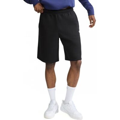 Champion Short en polaire Powerblend pour homme, Noir, 1X Champion Short en polaire Powerblend pour homme, Noir, 1X