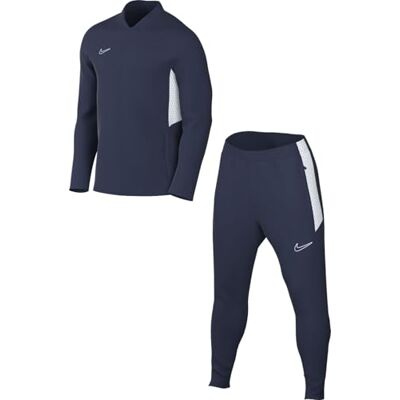 NIKE Academy HJ3773-410 Dri-Fit Survêtement de football pour homme, bleu marine/blanc, taille XL NIKE Academy HJ3773-410 Dri-Fit Survêtement de football pour homme, bleu marine/blanc, taille XL