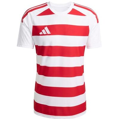 adidas Homme Hooped26 Jersey Shirt, white/team power red 2, XL adidas Homme Hooped26 Jersey Shirt, white/team power red 2, XL