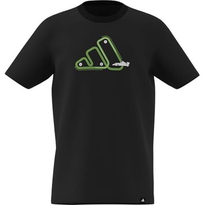 adidas unisex barn ADRENALINE AESTHETIC GRAPHIC T-SHIRT JUNIOR, black, 9-10 Years adidas unisex barn ADRENALINE AESTHETIC GRAPHIC T-SHIRT JUNIOR, black, 9-10 Years