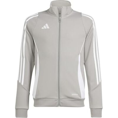 adidas Mixte enfant Tiro24 Training Kids Track Suit, team mid grey/white, 13-14 Years adidas Mixte enfant Tiro24 Training Kids Track Suit, team mid grey/white, 13-14 Years