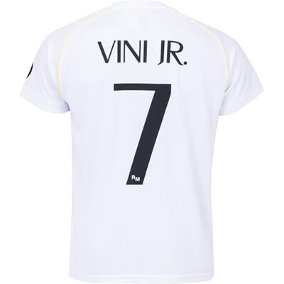 Real Madrid Maillot Real Vinicius Junior Collection Officielle Football Homme Taille XL Real Madrid Maillot Real Vinicius Junior Collection Officielle Football Homme Taille XL