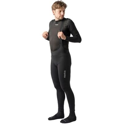 GripGrab Pacr Wasserabweisende Bib Tights Trägerhose Ohne Polster Cuissard à bretelles de cyclisme Homme (lot de 1) GripGrab Pacr Wasserabweisende Bib Tights Trägerhose Ohne Polster Cuissard à bretelles de cyclisme Homme (lot de 1)