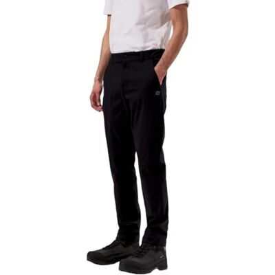 Berghaus Pantalon droit quotidien pour homme, noir/noir, taille 30 Berghaus Pantalon droit quotidien pour homme, noir/noir, taille 30
