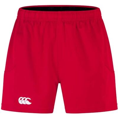 Canterbury Advantage 2.0 Short pour homme, rouge drapeau, taille M Canterbury Advantage 2.0 Short pour homme, rouge drapeau, taille M