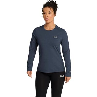 Jack Wolfskin Trail Ls W T-shirt Femme Jack Wolfskin Trail Ls W T-shirt Femme