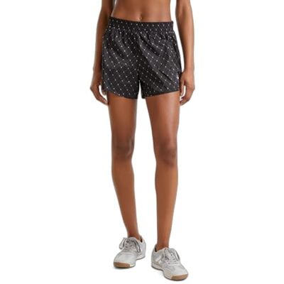 Benetton Short de sport noir pour femme - Sports Shorts Benetton Short de sport noir pour femme - Sports Shorts