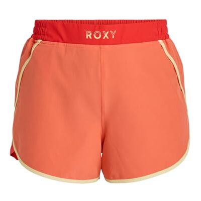 Roxy Short taille élastique BOLD MOVES 2.0 SHORTS Young Womens Orange L Roxy Short taille élastique BOLD MOVES 2.0 SHORTS Young Womens Orange L