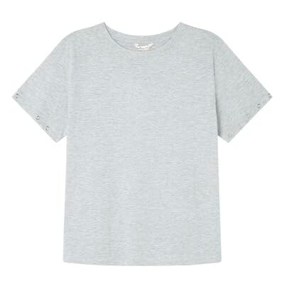 Springfield 5t.b.camiseta Tachas Eyelet Tricot Femme Springfield 5t.b.camiseta Tachas Eyelet Tricot Femme