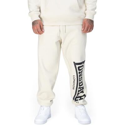 Lonsdale Pantalon de jogging pour homme avec logo large Lonsdale Pantalon de jogging pour homme avec logo large